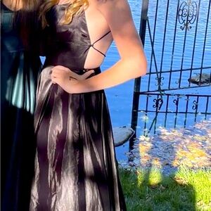Elegant Black Evening Dress